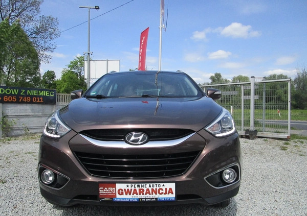 Hyundai ix35 cena 44900 przebieg: 220000, rok produkcji 2013 z Zduny małe 596